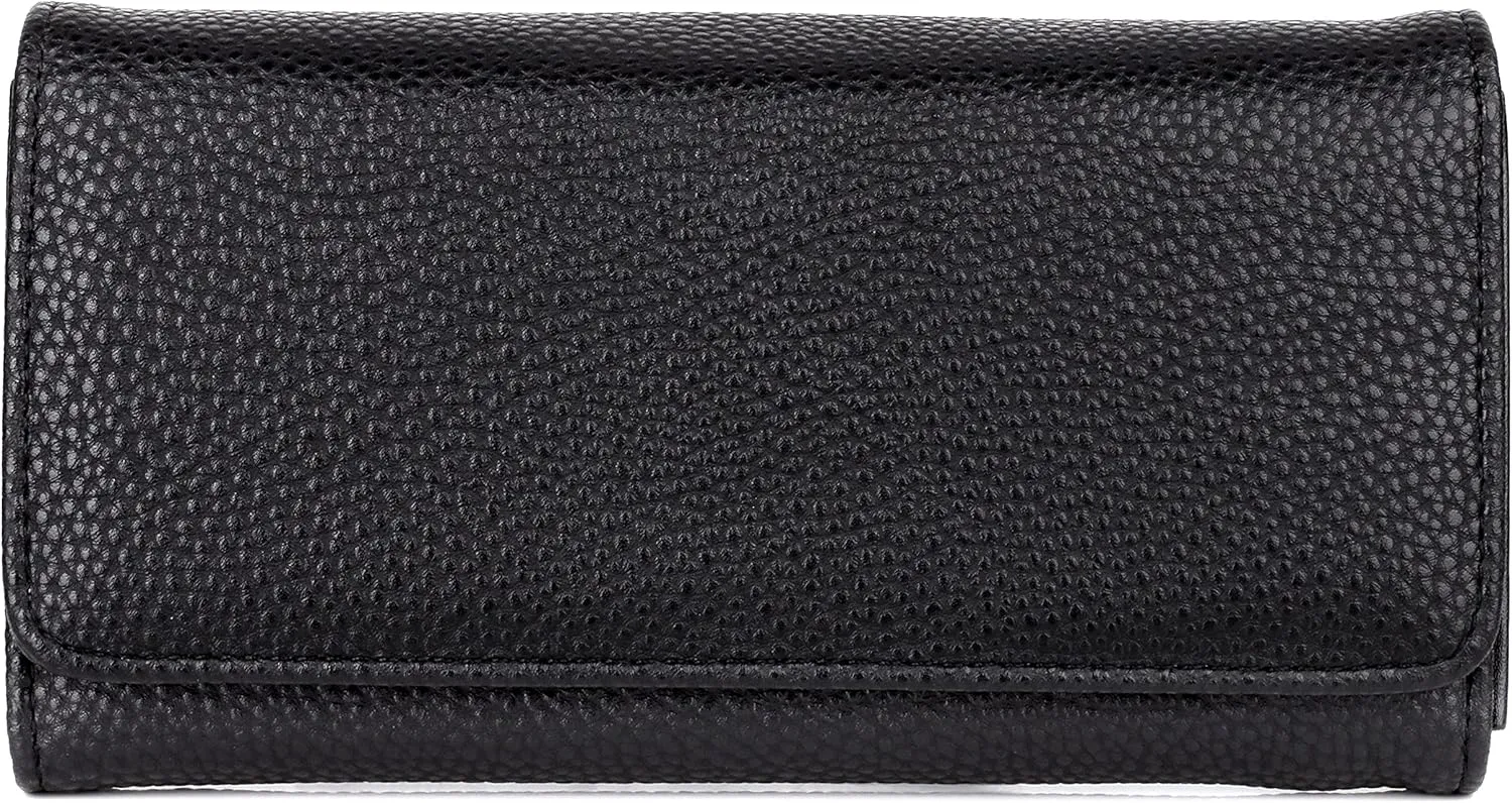 Julia Buxton Bianca Wallet Black