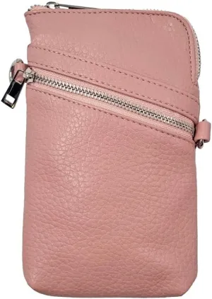 K. Carroll Accessories Carrie Crossbody Vegan Leather Crossbody Bag, Open Front Pocket, Zipper Pocket, RFID Protection