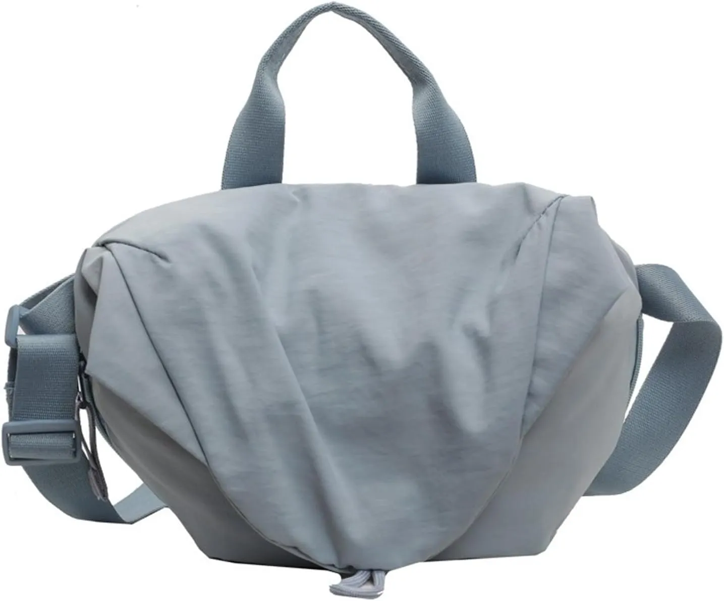 KARRESLY Crossbody Crescent Bag for Women Men Trendy Small Shoulder Purse Dumpling Bag Casual Handbag Adjustable Strap