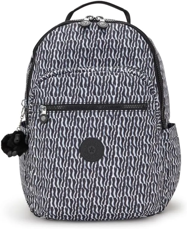 Kipling Women's Seoul 15" Laptop Backpack, Durable, Roomy with Padded Shoulder Straps, Built-In Protective Sleeve