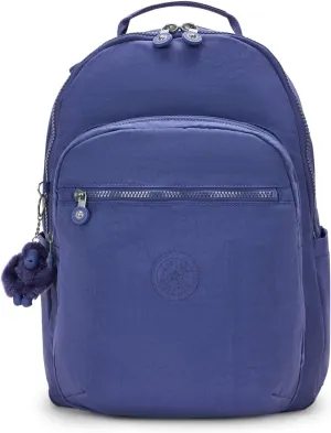 Kipling Women's Seoul 15" Laptop Backpack, Durable, Roomy with Padded Shoulder Straps, Built-In Protective Sleeve