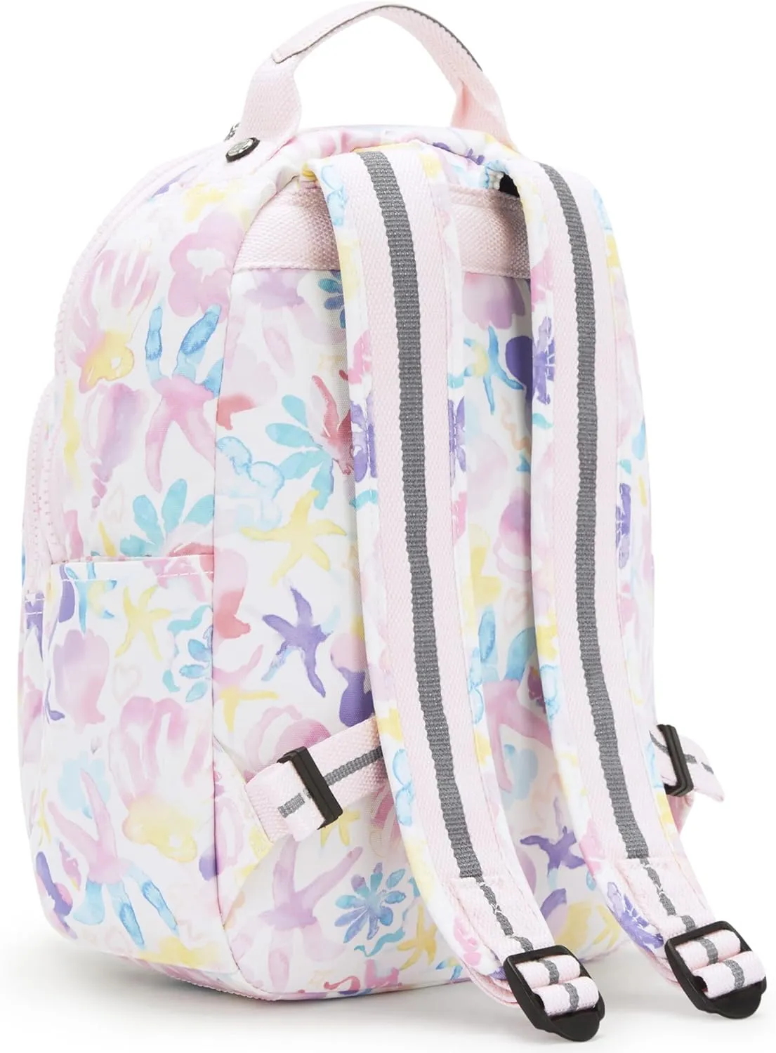 Kipling Women's Seoul Small Bts Prt Tablet Backpack, Durable, Padded Shoulder Straps with Tablet Sleeve