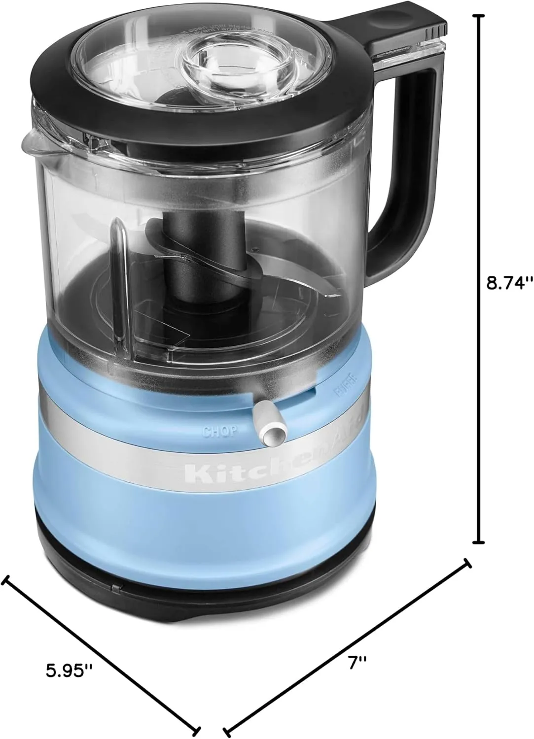 KitchenAid 3.5 Cup Food Chopper - KFC3516, Blue Velvet