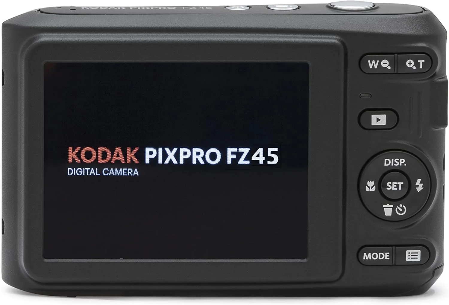 KODAK PIXPRO Friendly Zoom FZ45-BK 16MP Digital Camera with 4X Optical Zoom 27mm Wide Angle and 2.7" LCD Screen (Black)