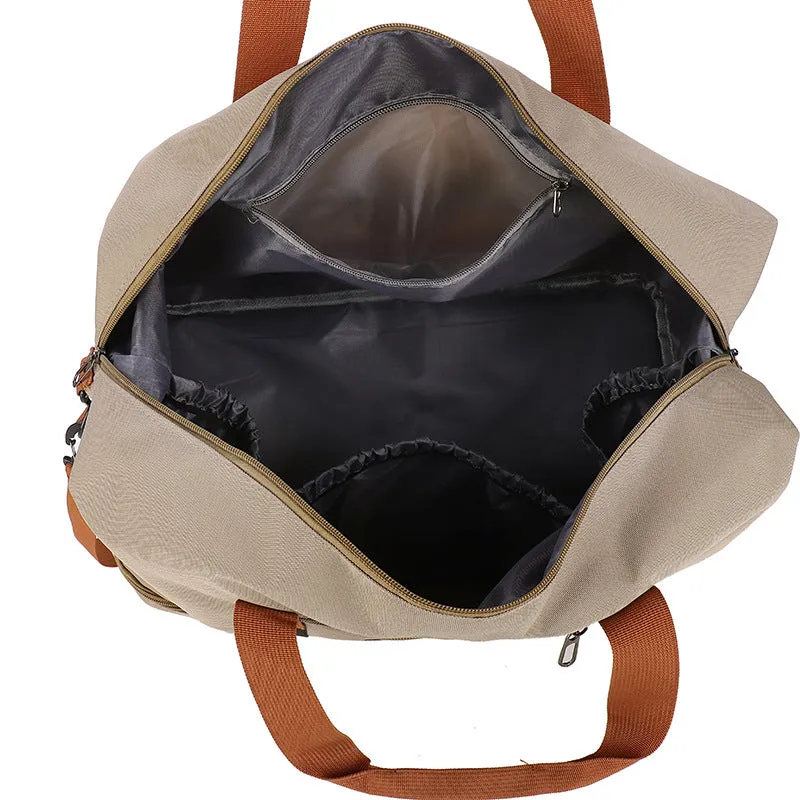 Korean Style Short Large Capacity Lightweight Travel Bags