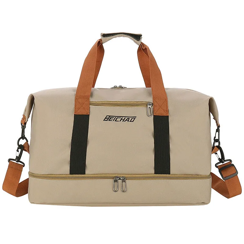 Korean Style Short Large Capacity Lightweight Travel Bags