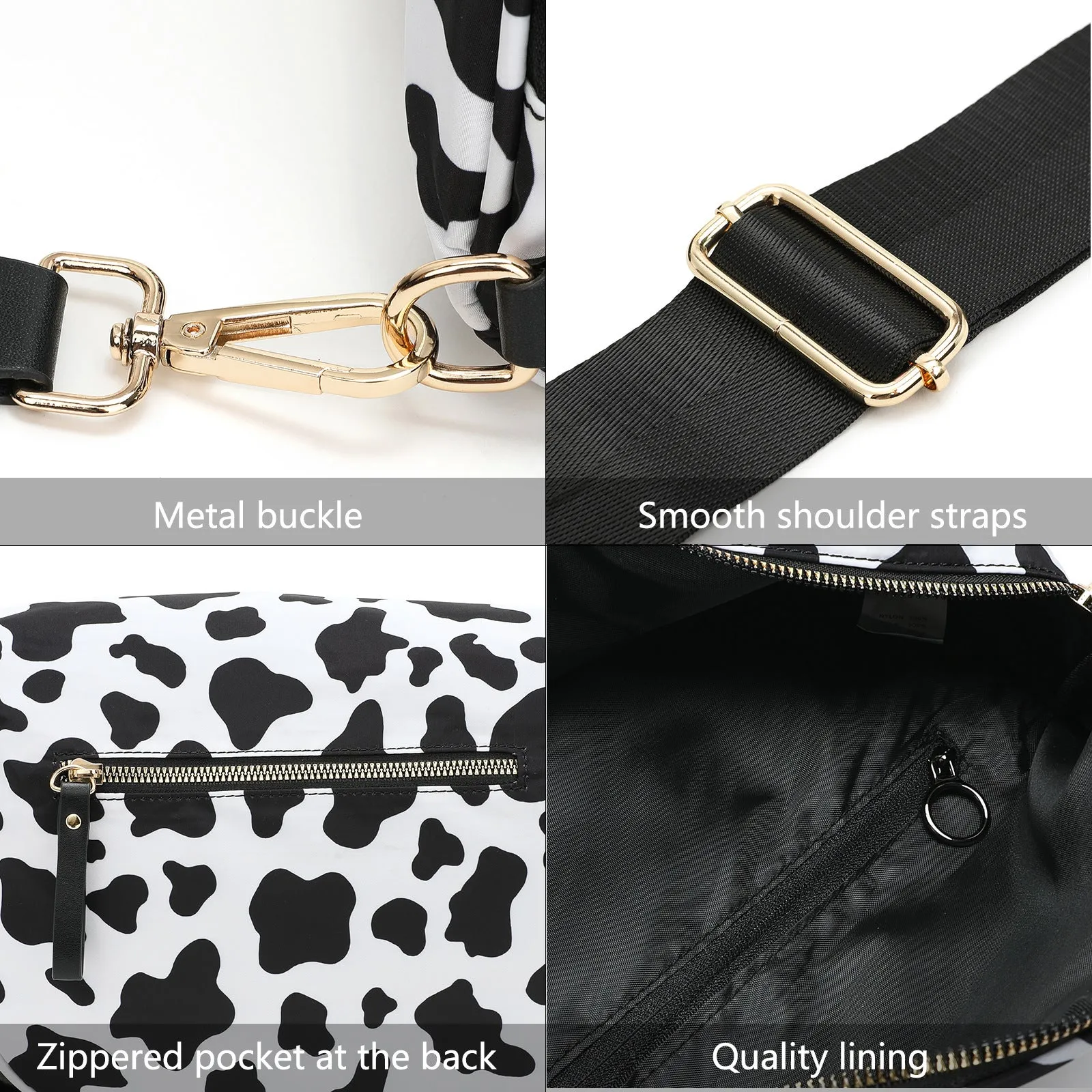 Ladies New Trendy Fashion All-Matching Oxford Cloth Bag - Large Capacity