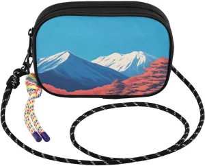 Landscape Moutain Autumn Crossbody Bag for Women Cell Phone Purses Women's Small Shoulder Handbags Wallet Purse with Strap