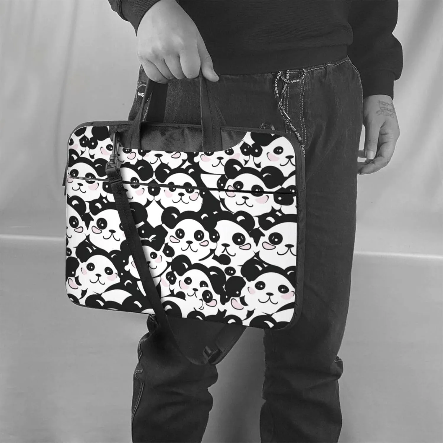 Laptop Crossbody Bag fit,Little Snowman Handbag CrossbodyBag, Suitable for Office School Travel