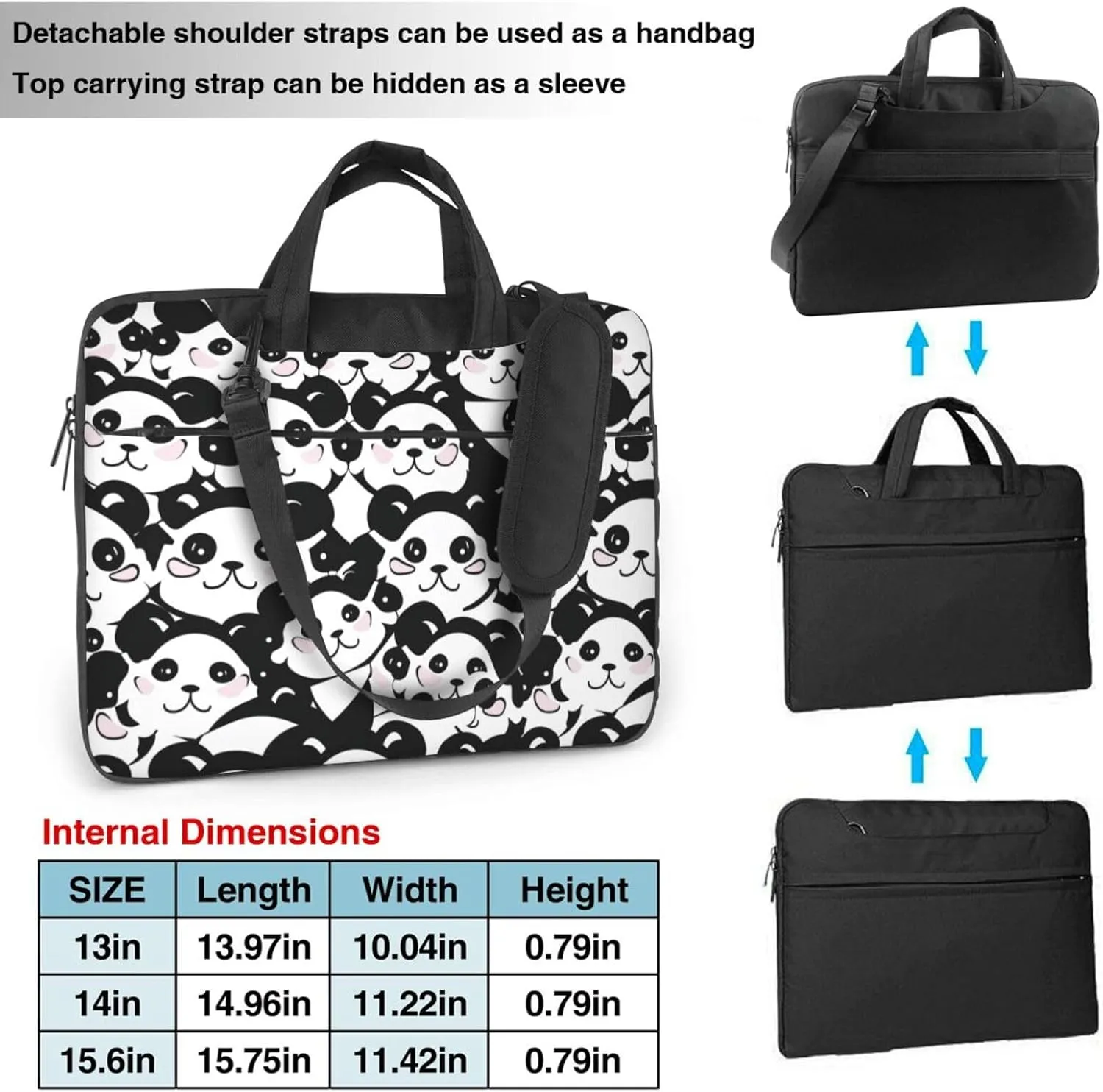 Laptop Crossbody Bag fit,Little Snowman Handbag CrossbodyBag, Suitable for Office School Travel