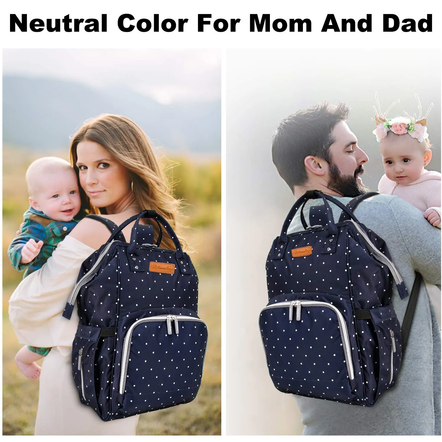 Large capacity for mommy bag