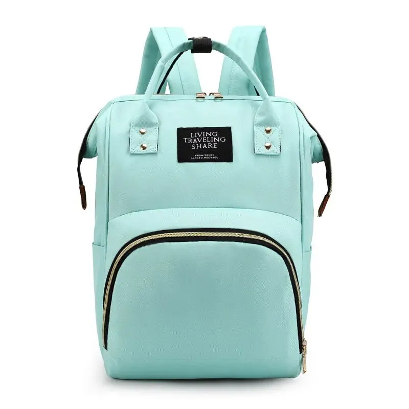 Large Capacity Multi-functional Waterproof Outdoor Travel Diaper Bag Backpack