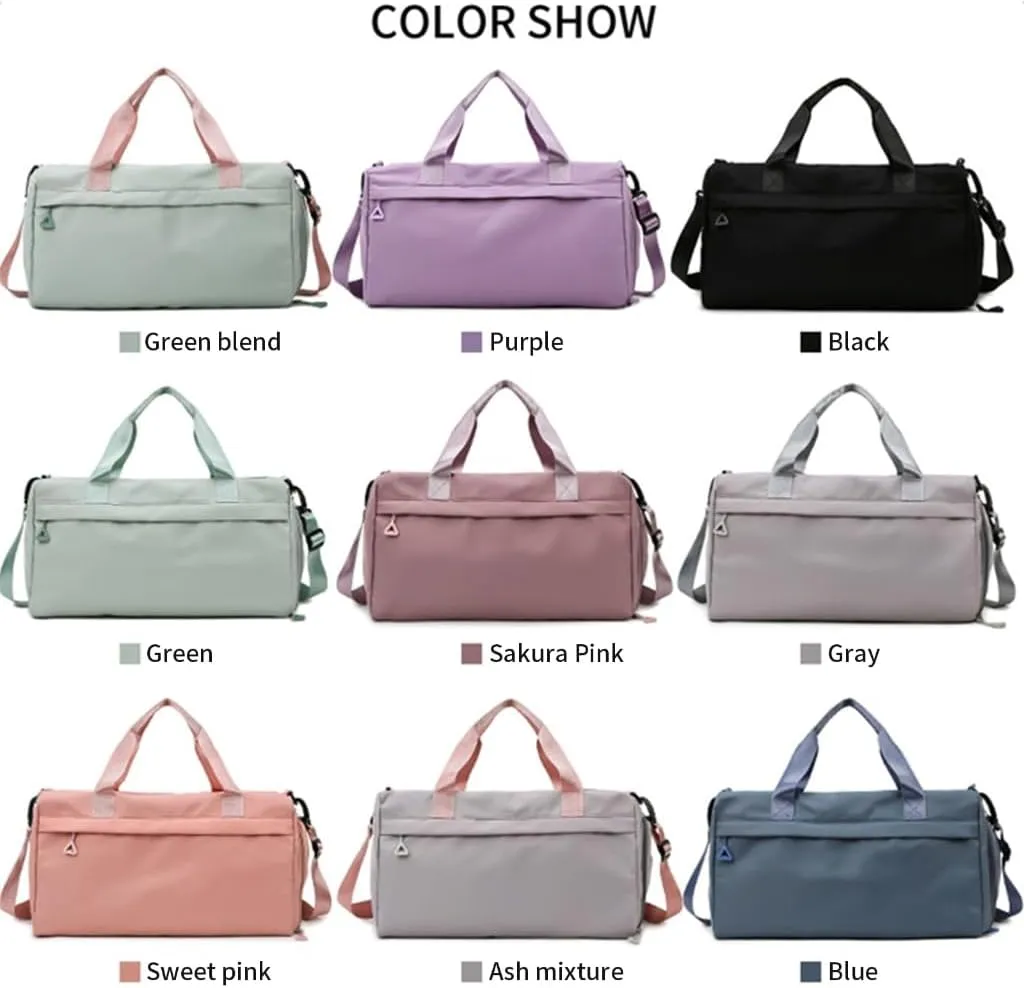 Large Capacity Sport Bag Travel Bag Fashion Fitness Bag with Removable Strap