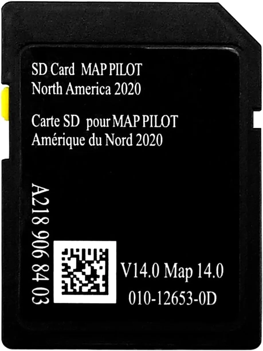 Latest Navigation SD Card Replace A2189068403, Map Update Card Fit for Mercedes B-Class B250e CLA 250 CLA 250 4MATIC AMG CLA45 2014-2019 Fit for CLS 400 CLS 400 4MATIC CLS 550 CLS 550 4MATIC 2014-2018