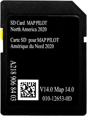 Latest Navigation SD Card Replace A2189068403, Map Update Card Fit for Mercedes B-Class B250e CLA 250 CLA 250 4MATIC AMG CLA45 2014-2019 Fit for CLS 400 CLS 400 4MATIC CLS 550 CLS 550 4MATIC 2014-2018