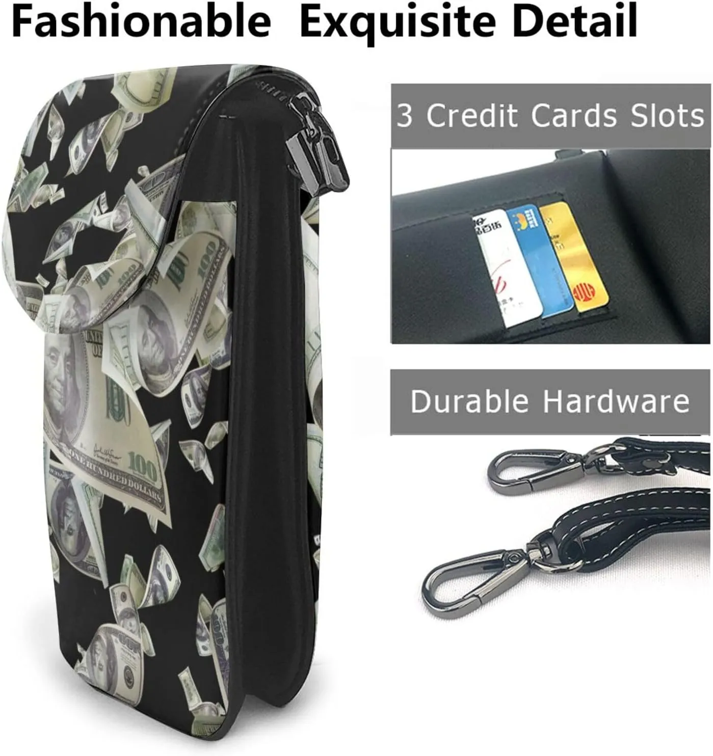 Leather Small Crossbody Bags for Women Cell Phone Bag Cross Body Purses