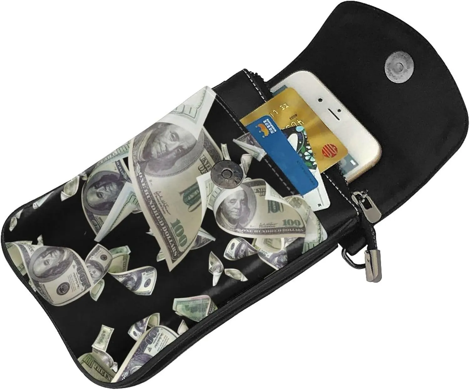 Leather Small Crossbody Bags for Women Cell Phone Bag Cross Body Purses