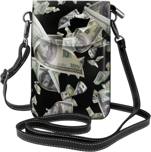 Leather Small Crossbody Bags for Women Cell Phone Bag Cross Body Purses