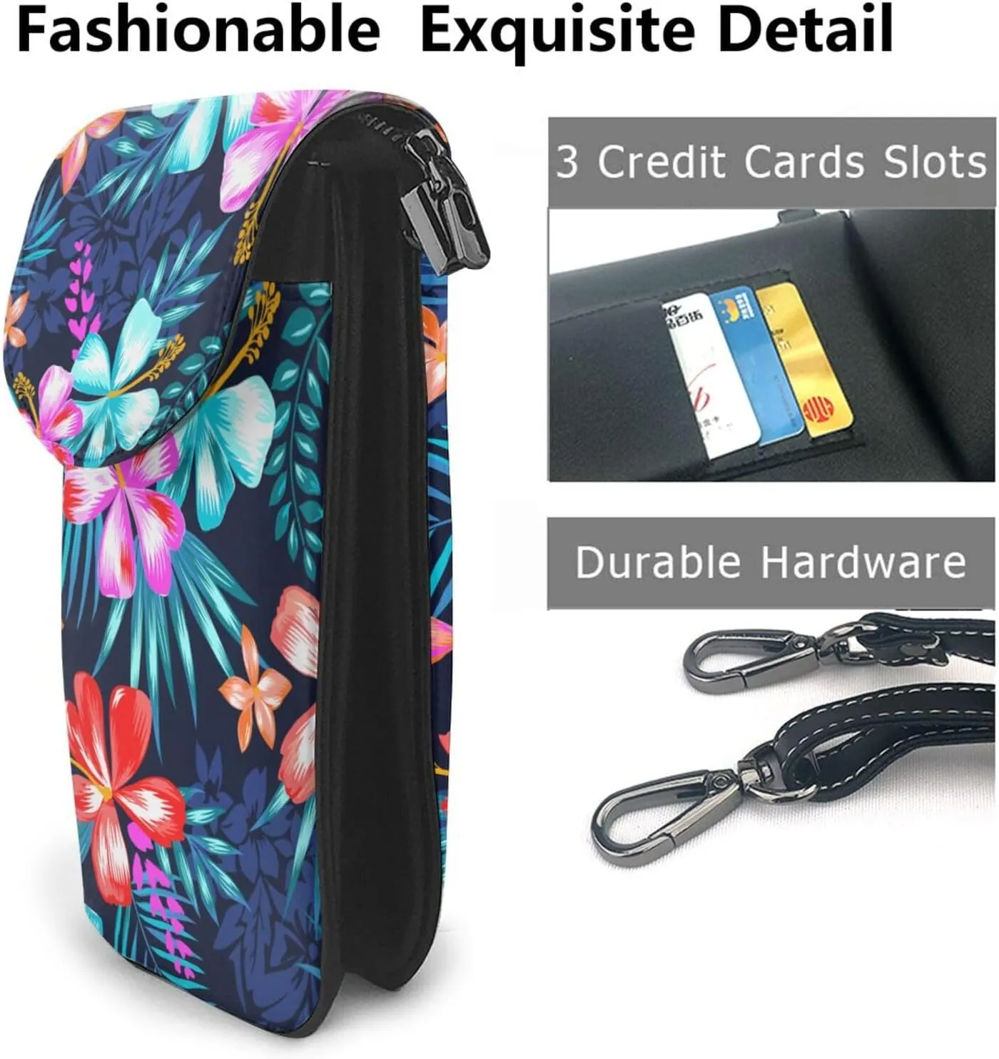 Leather Small Crossbody Bags for Women Men Cell Phone Cross body Purse Bag