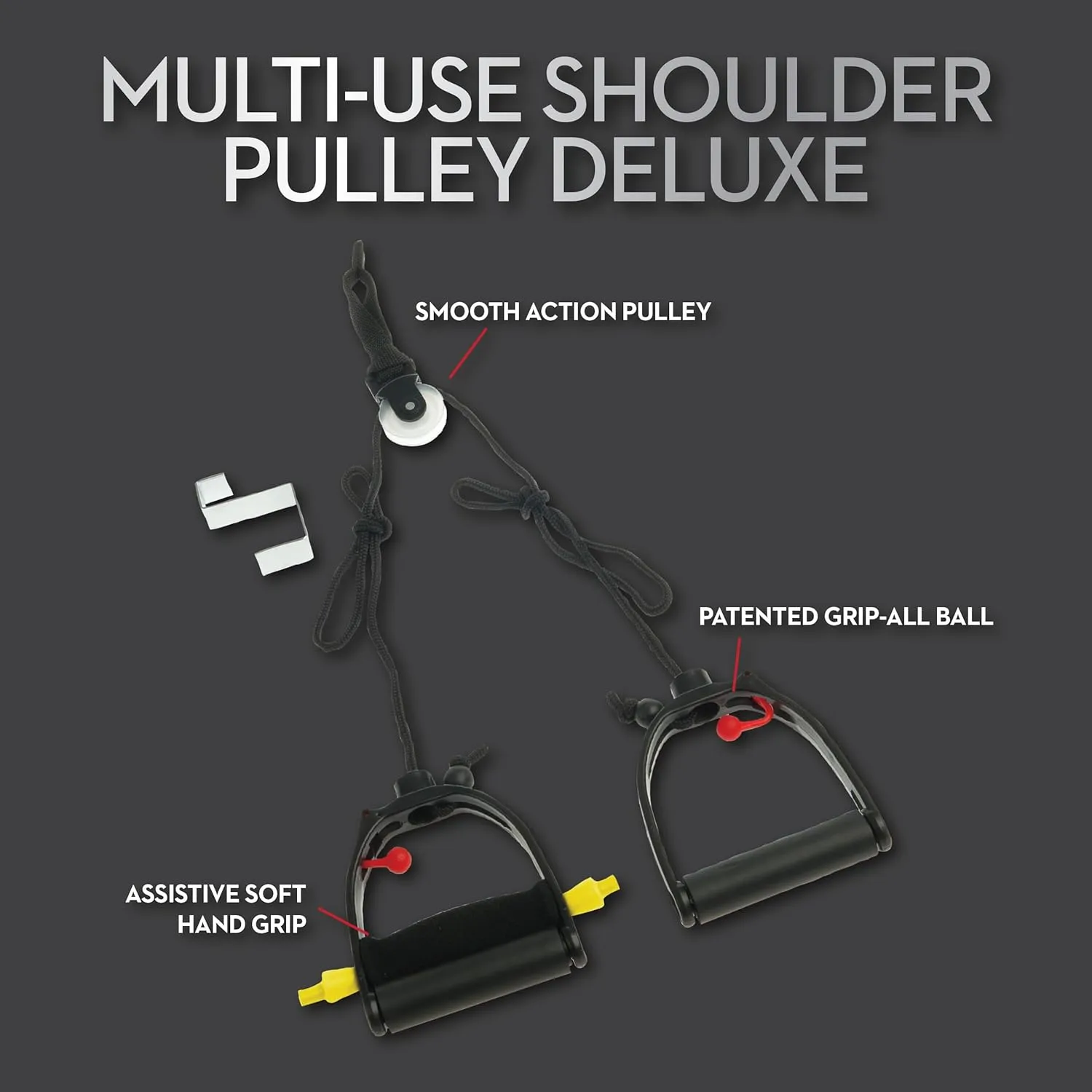 Lifeline Shoulder Pulley Deluxe, Physical Therapy FSA, Physical Therapy Equipment, Over The Door Exercise Pulley