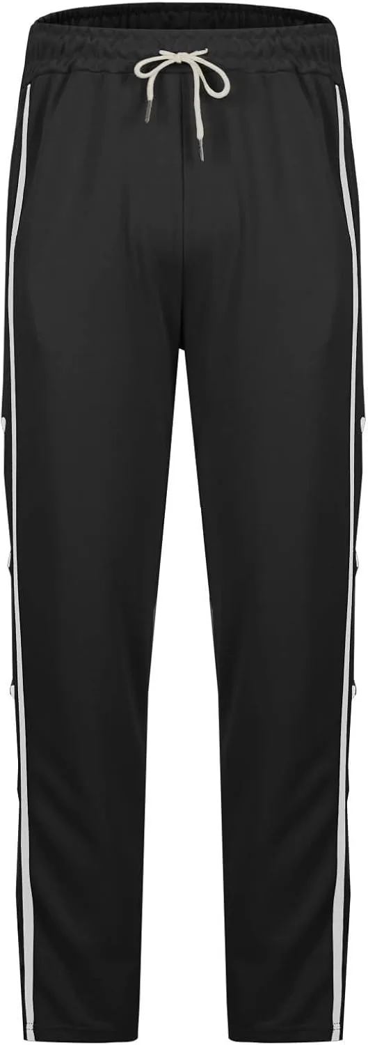 Lightweight Loose Pants Men Athletic Work Pants Hiking Comfy Pants Fashion Straight Leg Pants Regular Stretch Pants