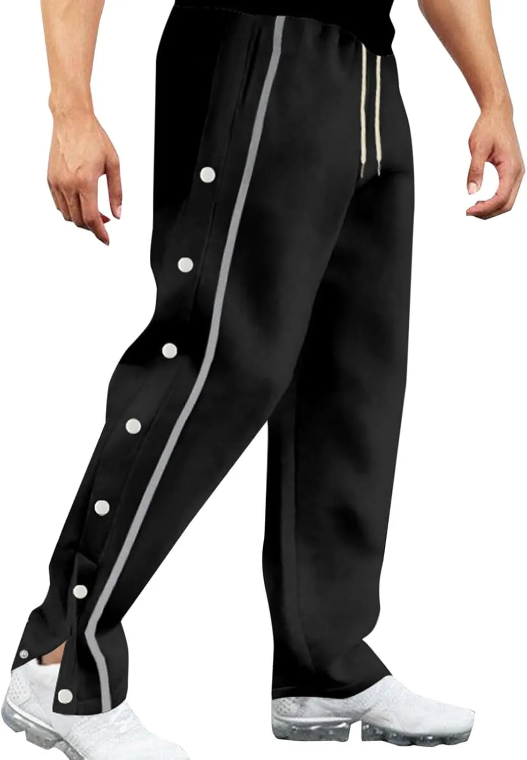 Lightweight Loose Pants Men Athletic Work Pants Hiking Comfy Pants Fashion Straight Leg Pants Regular Stretch Pants