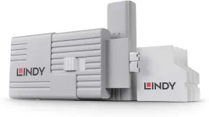LINDY SD Port Blockers - Pack of 4 with 1 Key