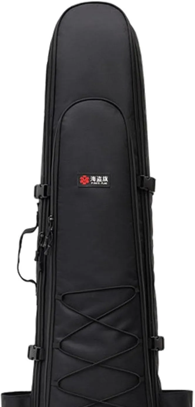 Long Fins Bag Flippers Bag Waterproof Zipper Closure Backpack Diving Bag for Spearfishing Camping Water Sports