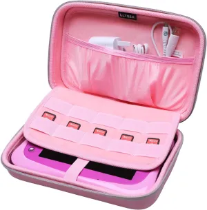 LTGEM Hard Case for Leapfrog LeapPad Ultimate Ready for School Tablet - Travel Protective Carrying Storage Bag (Pink)