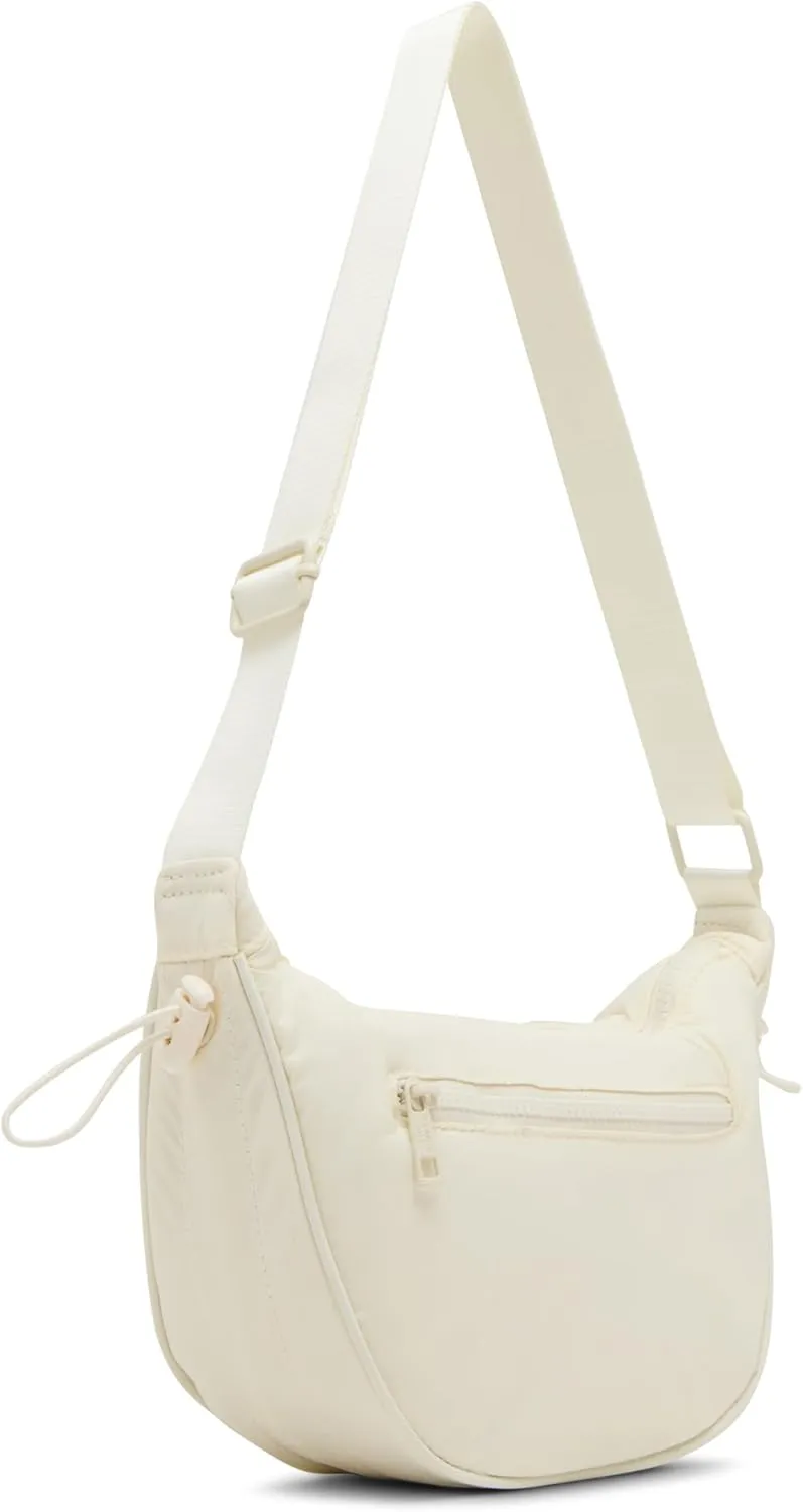 Madden Girl Barely Nylon Cresent Hobo Bag