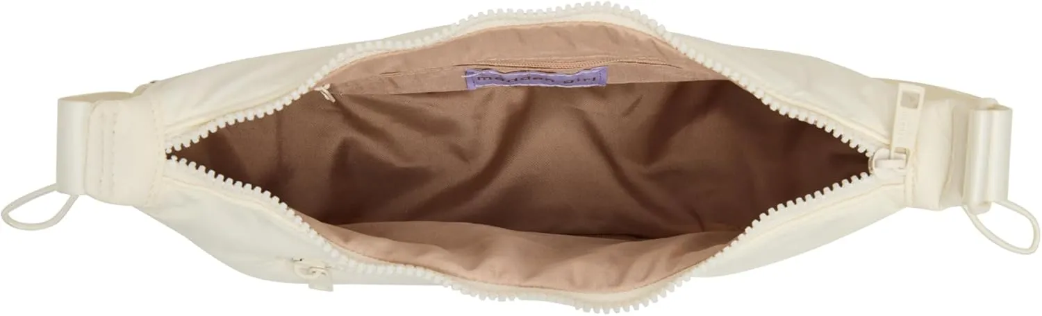 Madden Girl Barely Nylon Cresent Hobo Bag