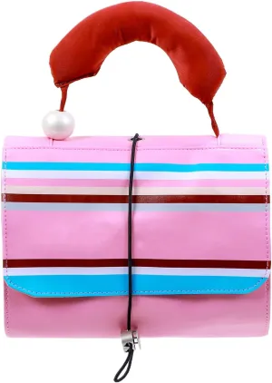 Makeup Bag - Foldable Travel Toiletry Bag for Women - Large Capacity Waterproof Cosmetic Organizer Roll-Up Make up Pouch for Women, Bathroom & Shower, Pink Folding Bag, Refer to description, Unisex