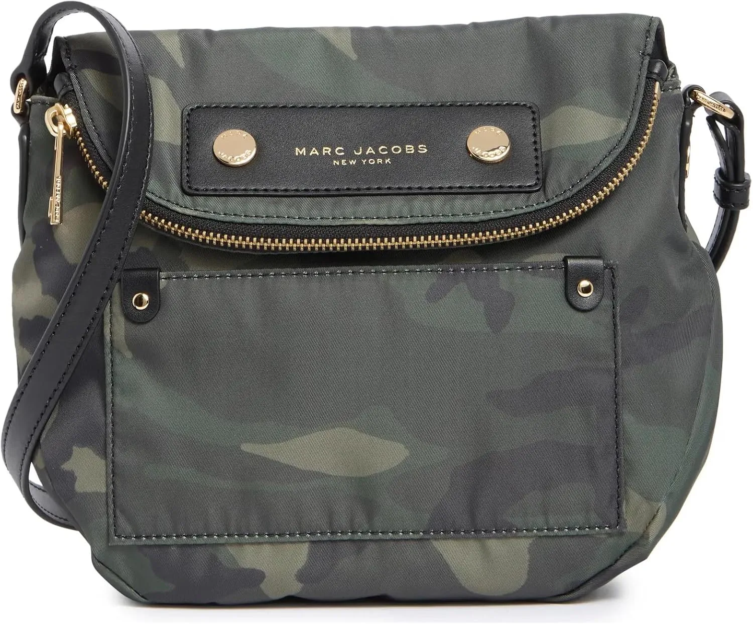 Marc Jacobs Preppy Nylon Mini Natasha Crossbody Bag, Camo Multi