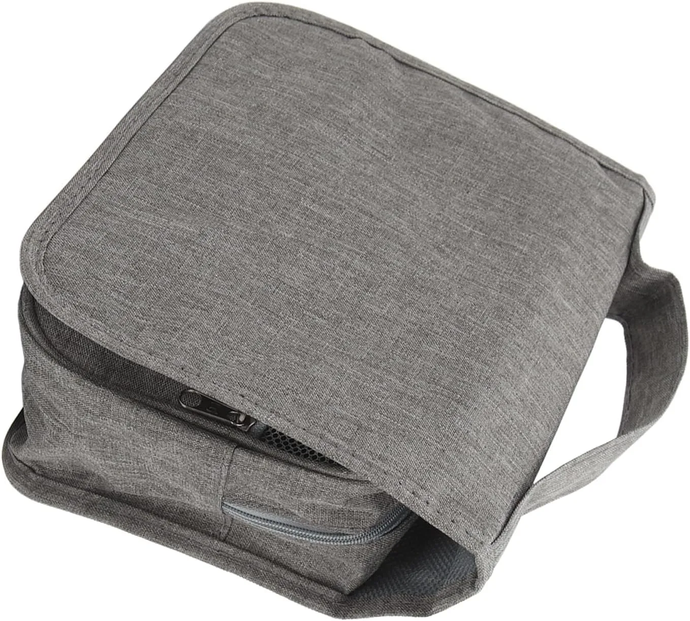 Men Business Foldable Travel Toiletry Bag Large Capacity Water Prevent Hanging Toiletry Bag For Traveling Camping And Business Trips (Grey)