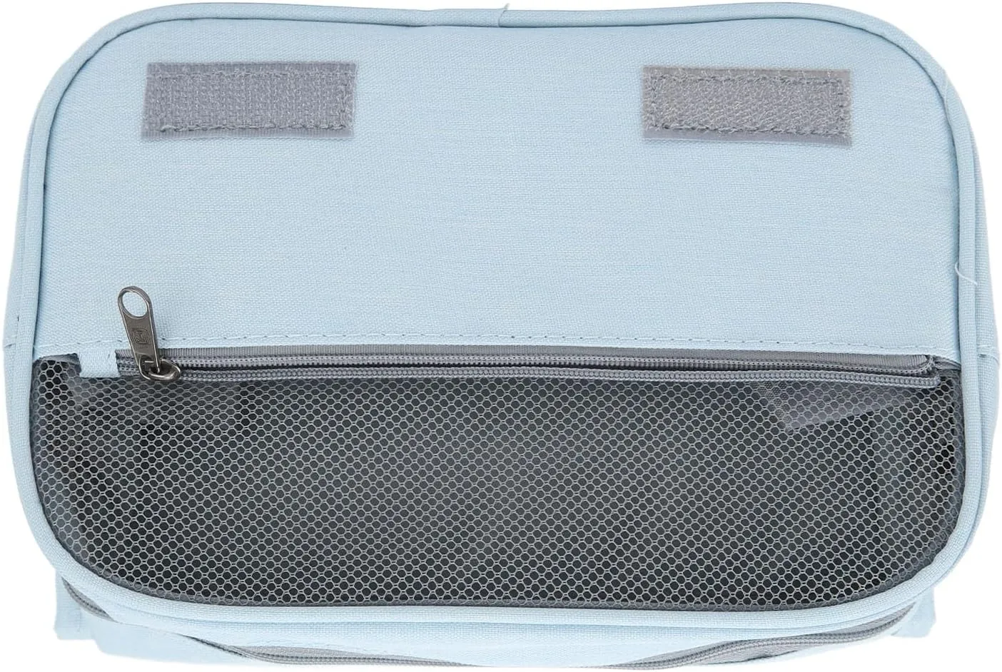 Men Business Travel Toiletry Bag Large Capacity Hanging Bag for Traveling Camping (Blue)