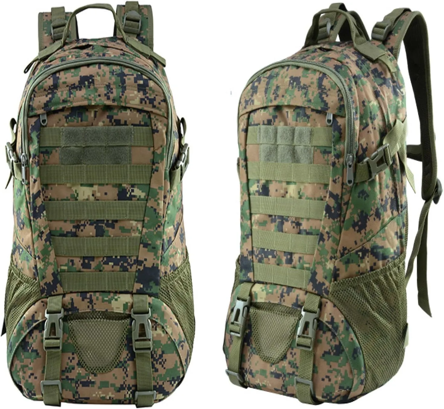 Men's 3P Backpack Army Bag Camouflage Trekking Bag Outdoor Mountaineering Tactical Backpack