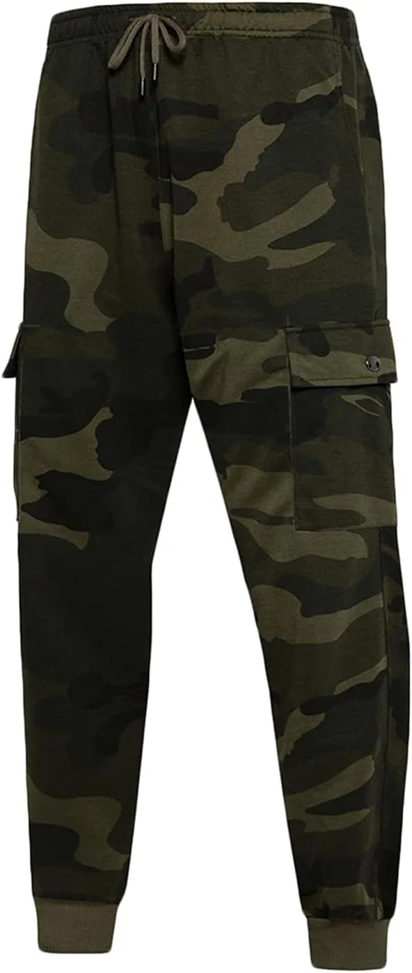Mens Cargo Pants Outdoor Men's Hiking Pants Casual Lightweight Joggers Work Pants Multi-Pocket Military Pants
