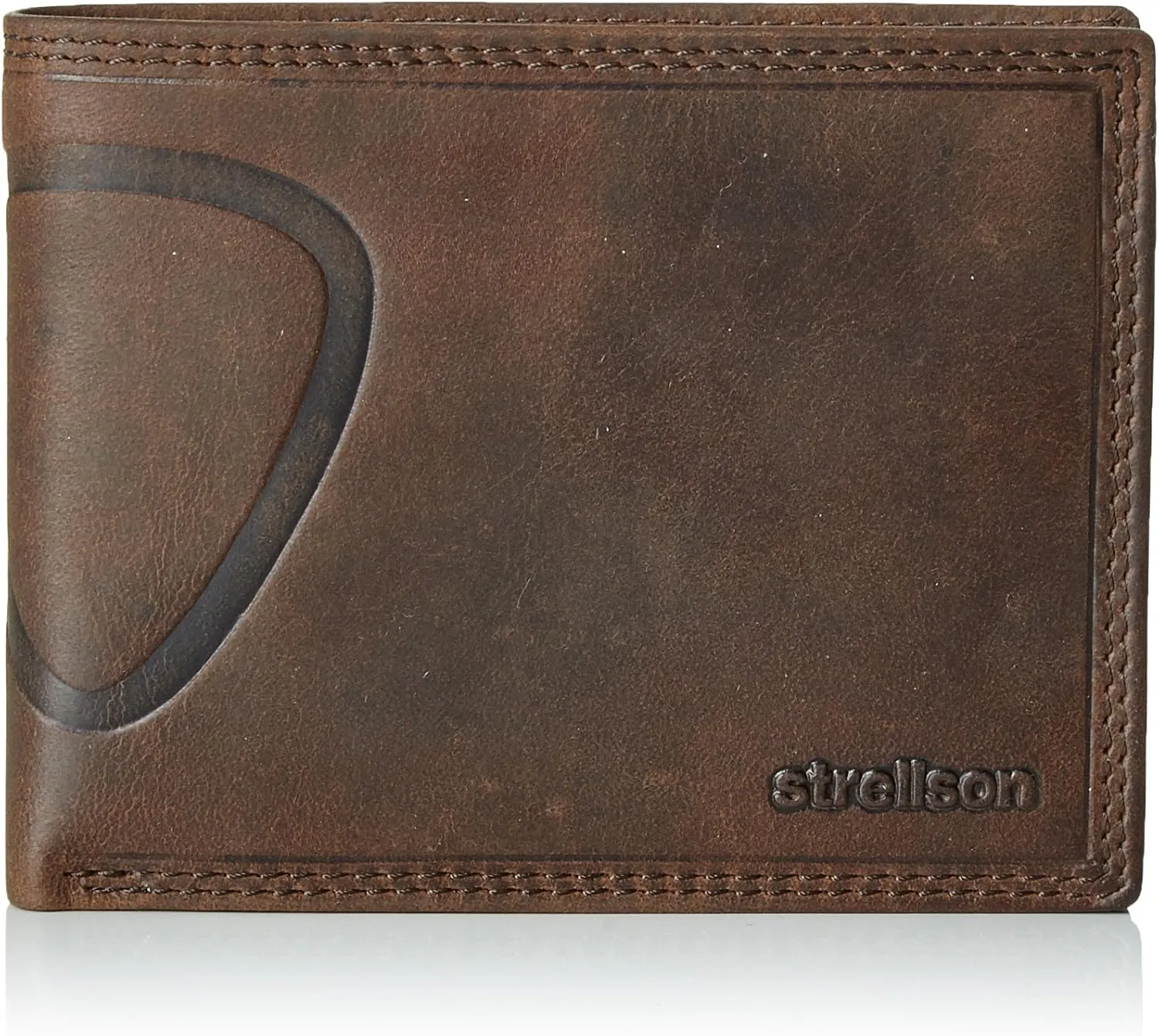 Men's Coin Pouch, Brown-Braun (Dark Brown 702), 13x10x1 cm (B x H x T)