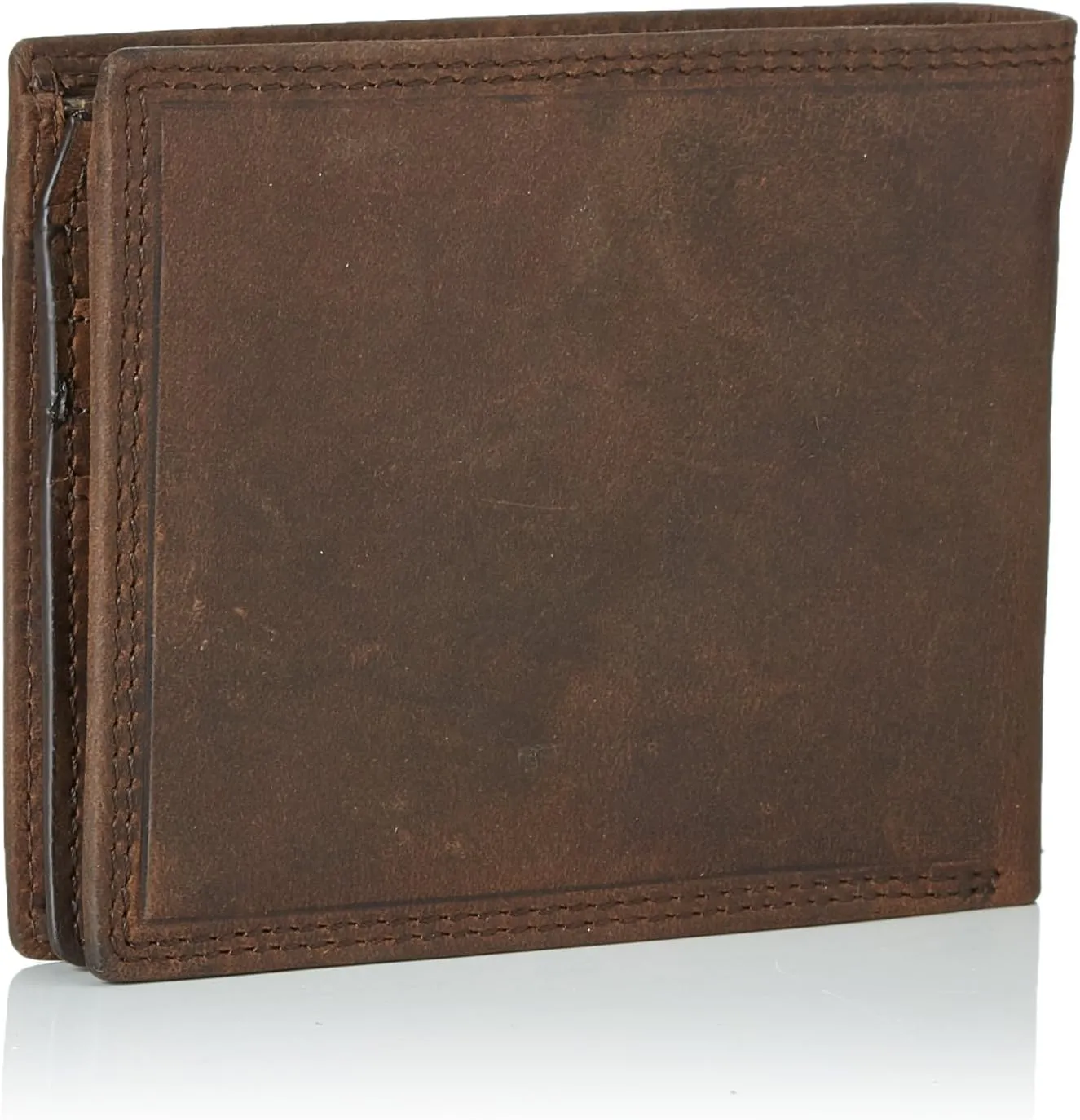 Men's Coin Pouch, Brown-Braun (Dark Brown 702), 13x10x1 cm (B x H x T)