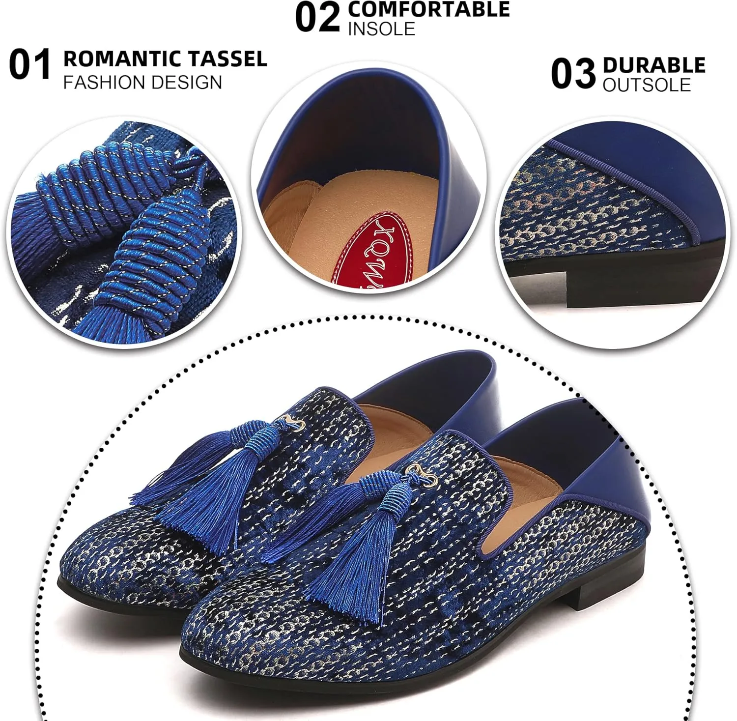 Mens Leopard Loafers Leather Embroidery Spiked Slip on Dress Shoes Slipper Luxury Fashion Penny Prom