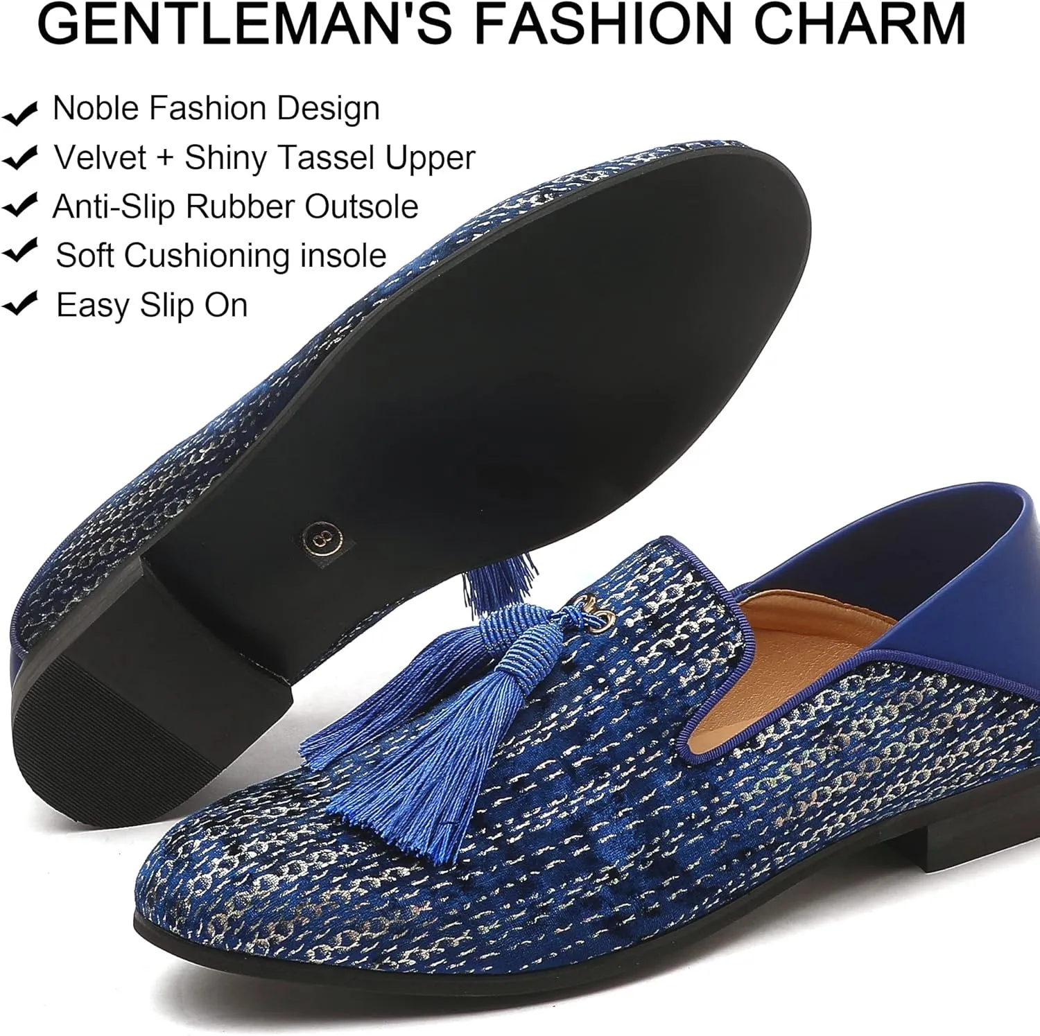 Mens Leopard Loafers Leather Embroidery Spiked Slip on Dress Shoes Slipper Luxury Fashion Penny Prom