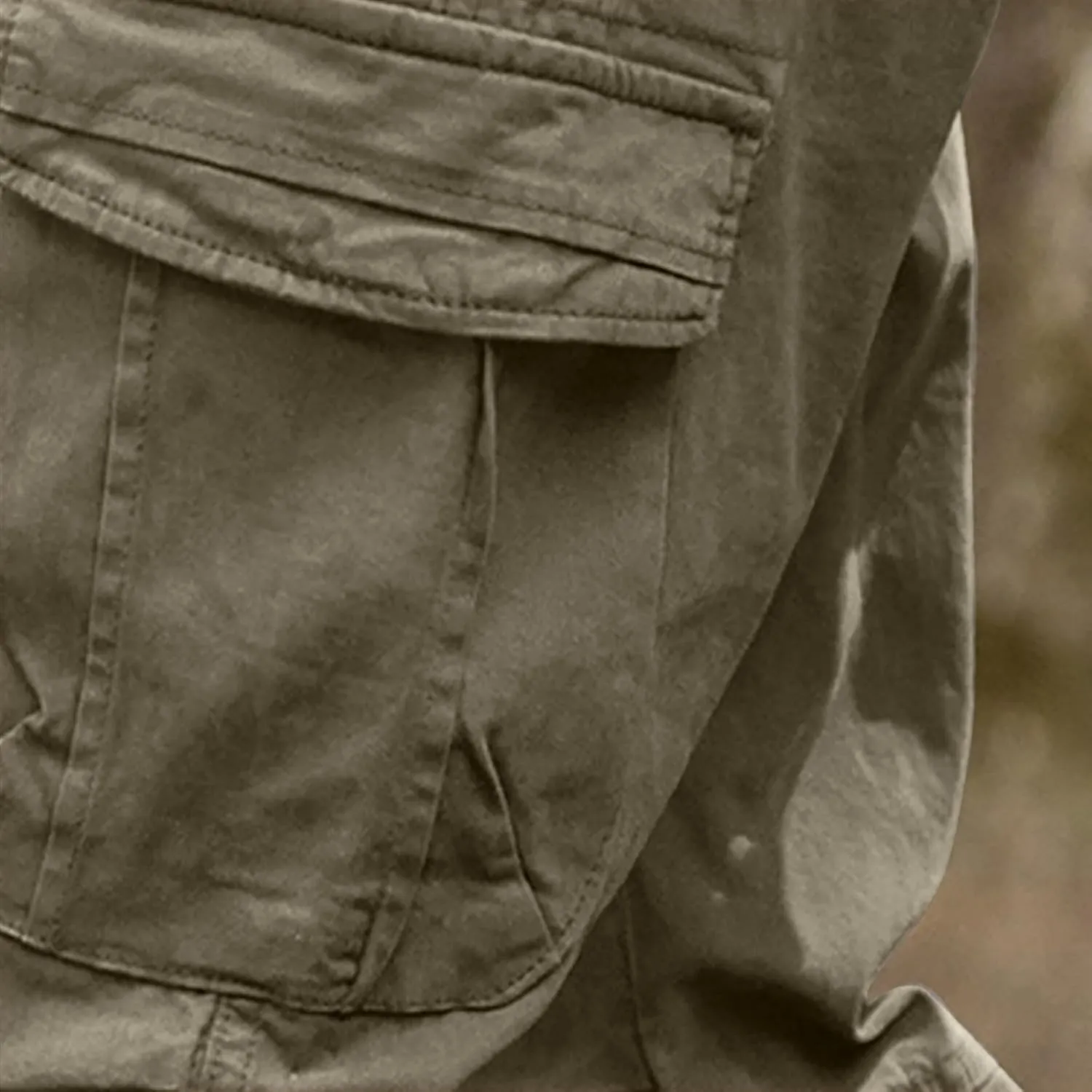 Mens Lounge Cargo Pants Plus Size Joggers Pants Stretch Fish Pants Multi-Pocket Straight Leg Pants Fall Basic Pants