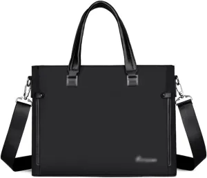 Men's Oxford Cloth Handbag Large Capacity Computer Conference Men's Casual Document Shoulder Cross-body