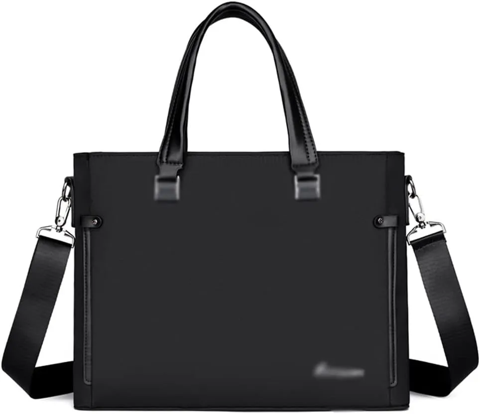 Men's Oxford Cloth Handbag Large Capacity Computer Conference Men's Casual Document Shoulder Cross-body