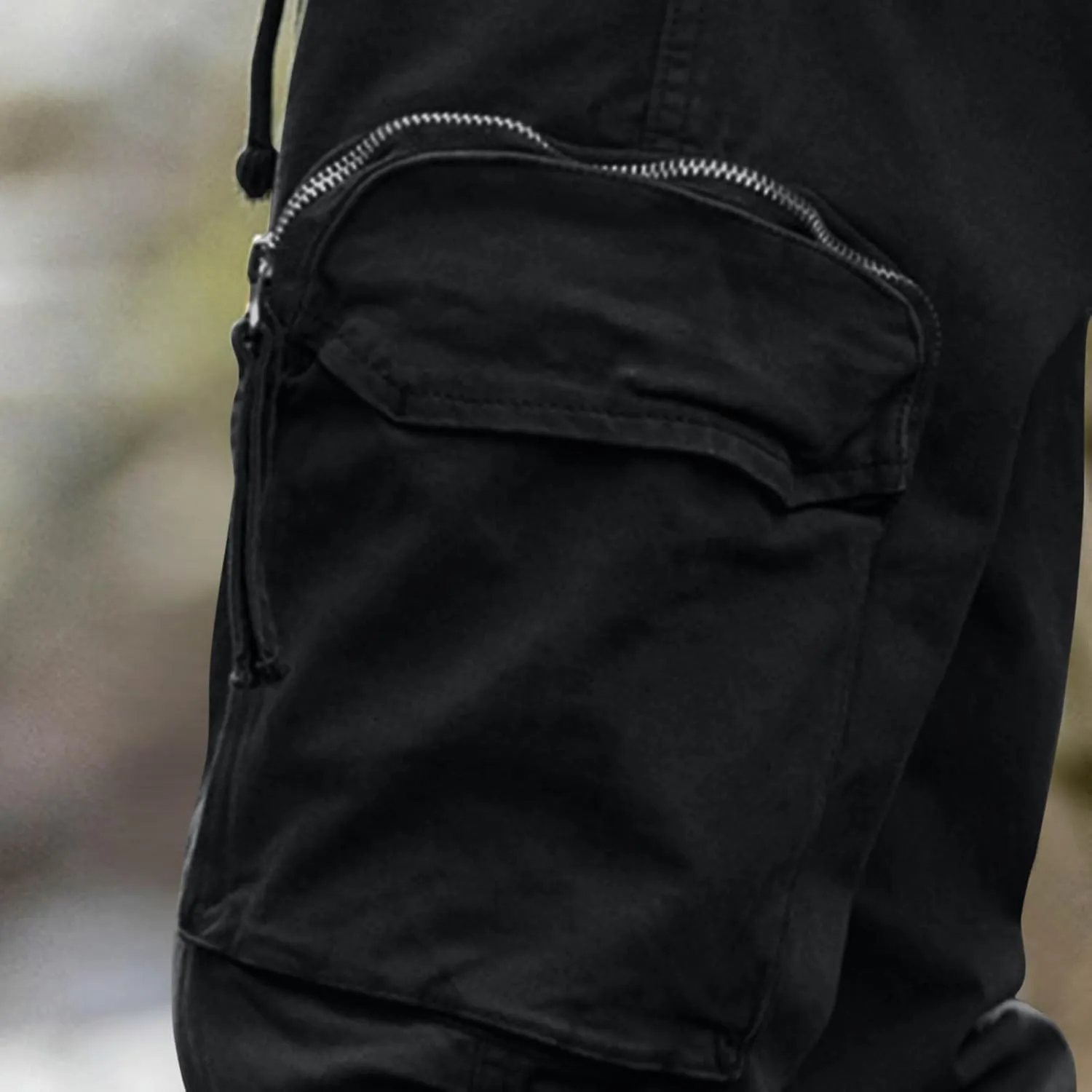 Men's Pants Work Elastic Waist Outdoor Sports Cargo Pant with Pocket Spring Regular Fit Trendy 2025 Casual Pants