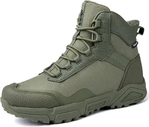 Men's Waterproof Hiking Boots Outdoor Mid Trekking Backpacking Mountaineering Shoes