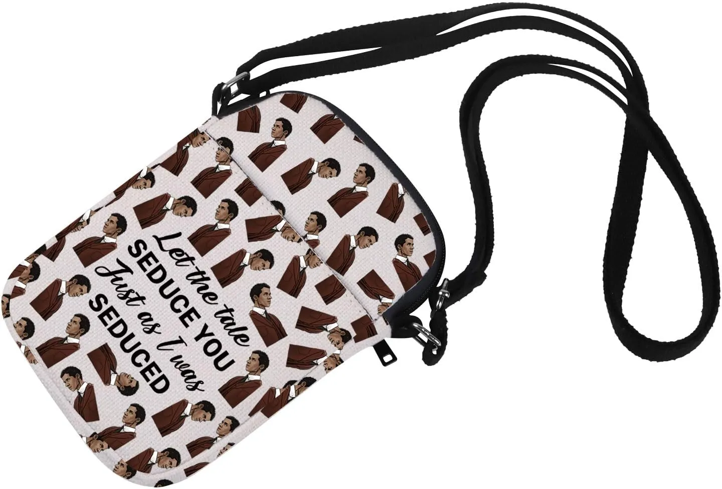 MNIGIU IWTV Tv Show Inspired Gift Lestat and Louis Lover Gift IWTV Merch IWTV Quote Crossbody Bag for Fans