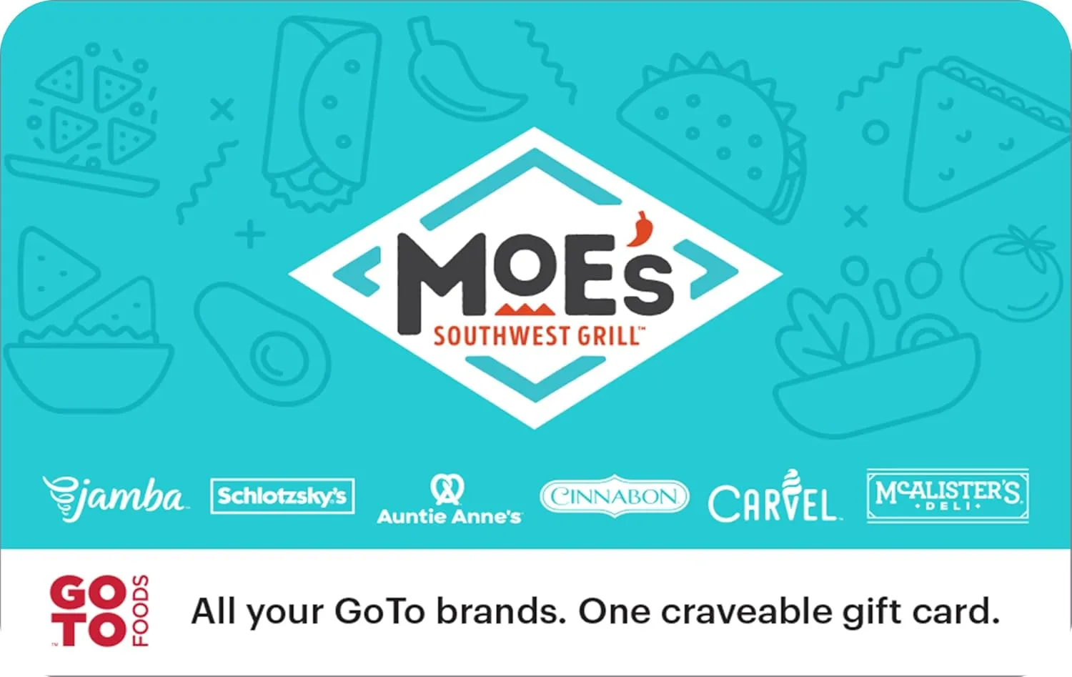 Moe’s Southwest Grill – Mix It Up eGift Card
