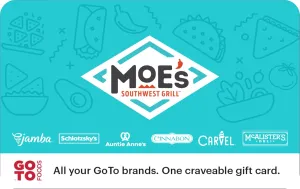 Moe’s Southwest Grill – Mix It Up eGift Card