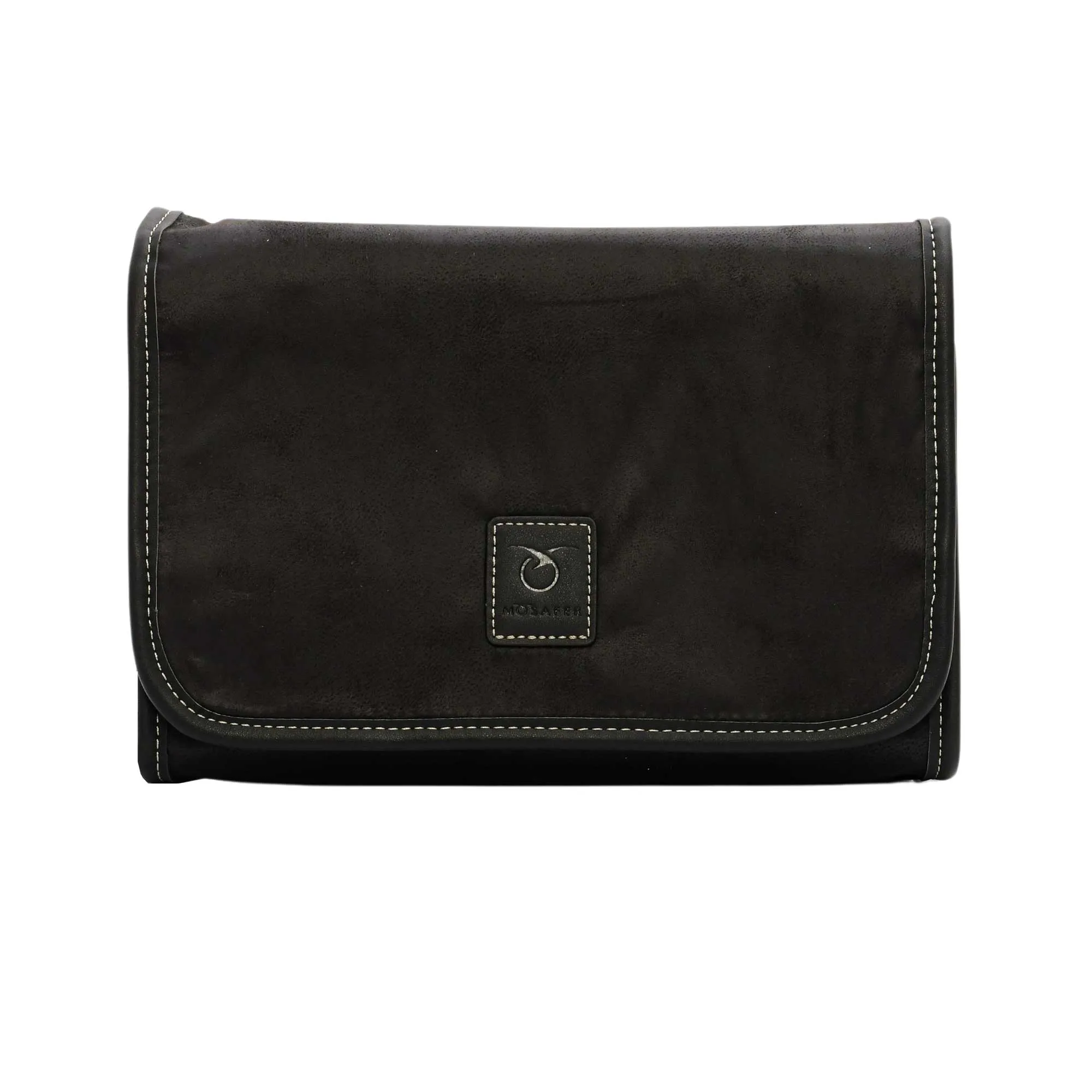 Mosafer Men's Seasonal Collection Black Hanging Toiletry, Size : 25X20X6cm